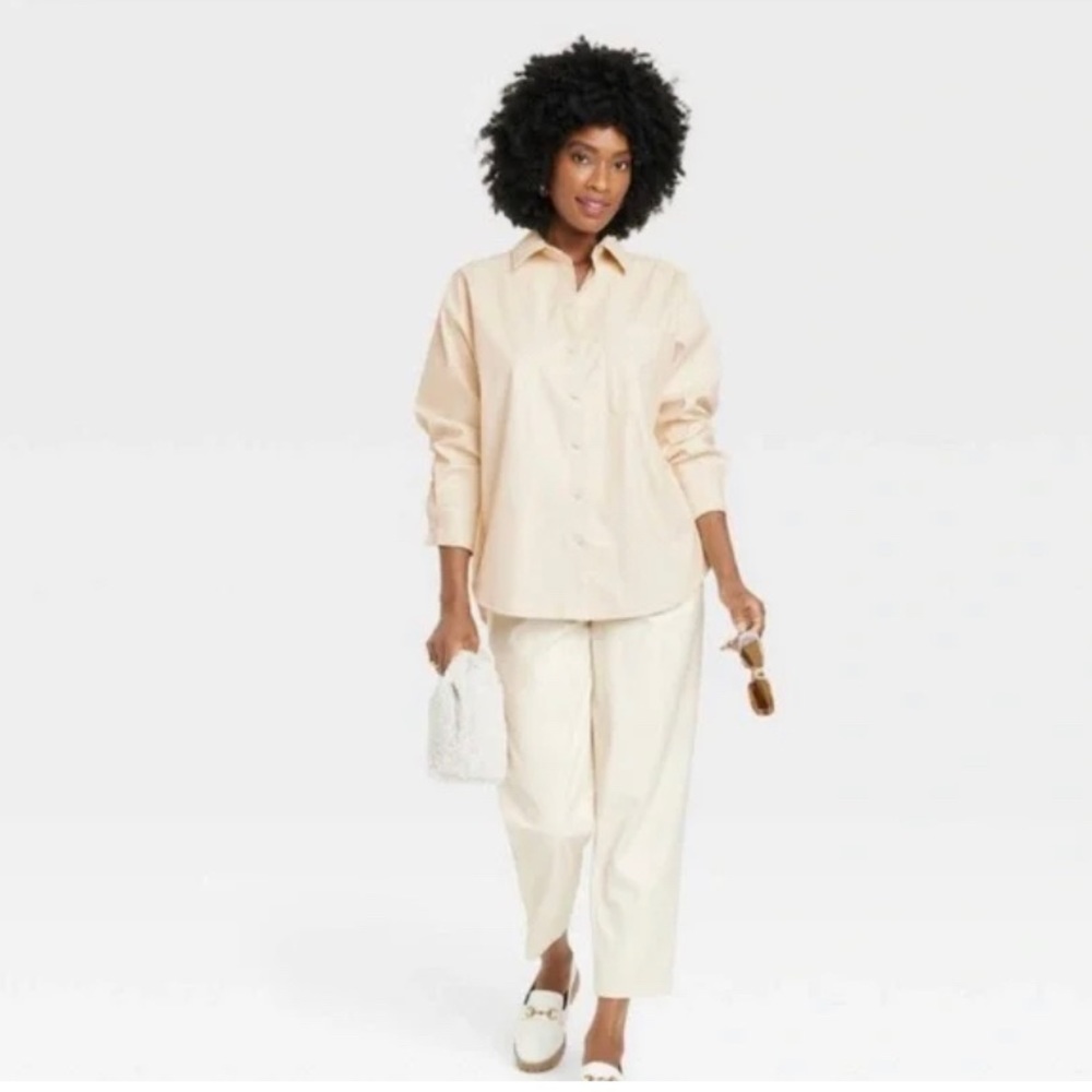 A new day Button Up